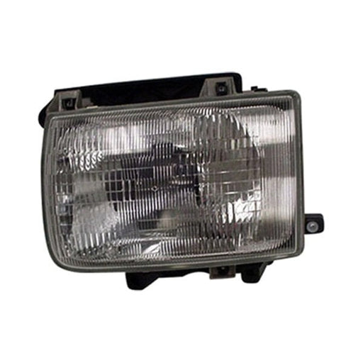 1999-2000 INFINITI QX4 Driver Side Headlight Assembly From 12/98 Composite - IN2502115-Partify-Painted-Replacement-Body-Parts