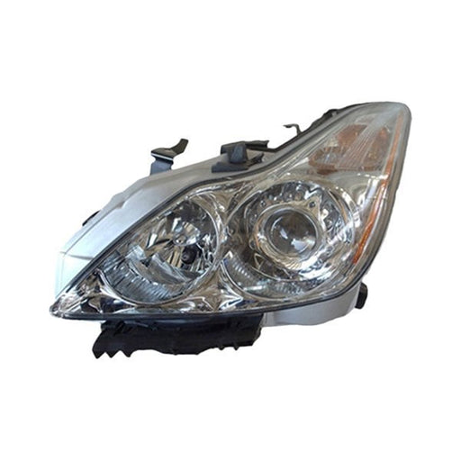 2008-2010 INFINITI G37 Driver Side Headlight Assembly W/Sport Pkg Composite Coupe - IN2502129-Partify-Painted-Replacement-Body-Parts