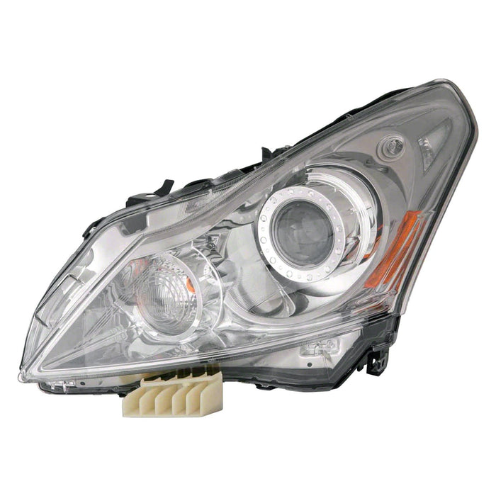 2010-2013 INFINITI G25/G37 Base/Journey Driver Side Headlight Assembly Composite Sedan - IN2502140-Partify-Painted-Replacement-Body-Parts