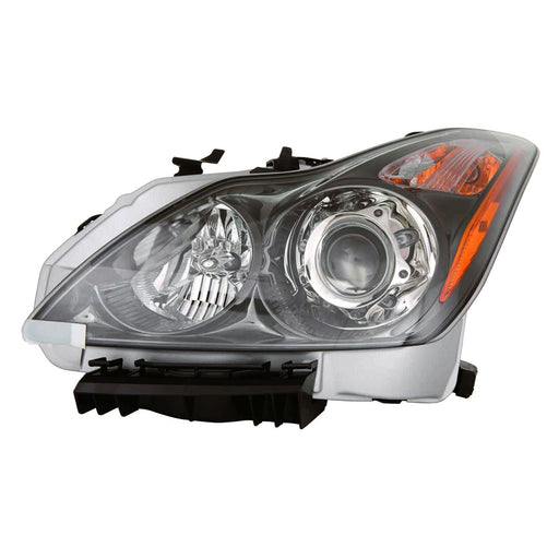 2011-2013 INFINITI G37 Driver Side Headlight Assembly Composite Convertible/Coupe - IN2502148-Partify-Painted-Replacement-Body-Parts