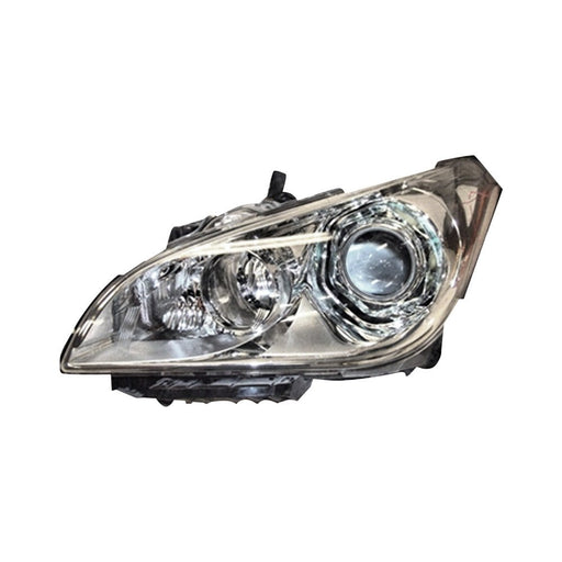 2011-2013 INFINITI M37/M56 Driver Side Headlight Assembly Xenon W/Rear Active Steering W/Technology Pkg Composite - IN2502149-Partify-Painted-Replacement-Body-Parts