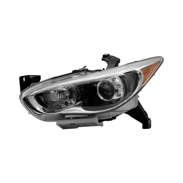 2013 INFINITI JX35 Driver Side Headlight Assembly Composite - IN2502156-Partify-Painted-Replacement-Body-Parts