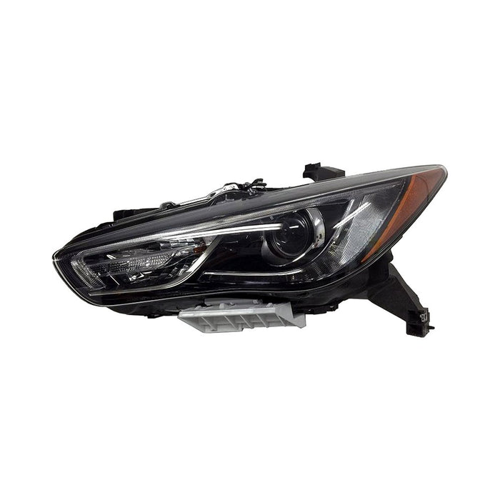 2017-2018 INFINITI QX60 Driver Side Headlight Assembly Composite - IN2502175-Partify-Painted-Replacement-Body-Parts