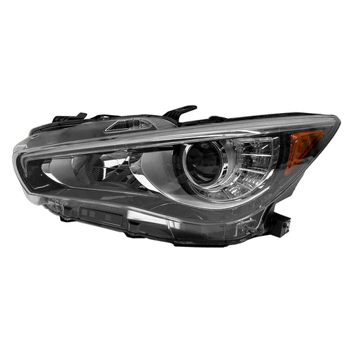 2018-2023 INFINITI Q50 Driver Side Headlight Assembly W/Adaptive Headlamps Composite - IN2502182-Partify-Painted-Replacement-Body-Parts