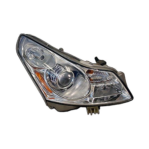 2007-2008 INFINITI G35 Passenger Side Headlight Assembly W/Technology Pkg (2007 To 6-07) Composite - IN2503127-Partify-Painted-Replacement-Body-Parts
