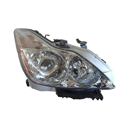 2008-2010 INFINITI G37 Passenger Side Headlight Assembly W/Sport Pkg Composite Coupe - IN2503129-Partify-Painted-Replacement-Body-Parts