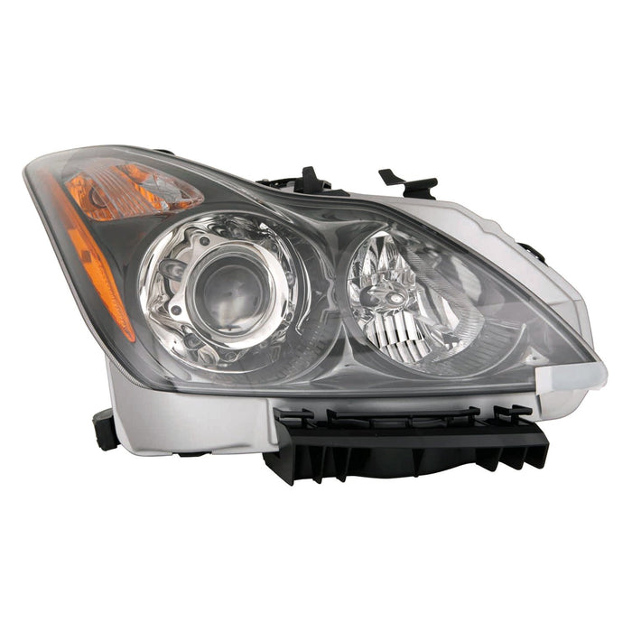 2011-2013 INFINITI G37 Passenger Side Headlight Assembly Composite Convertible/Coupe - IN2503148-Partify-Painted-Replacement-Body-Parts