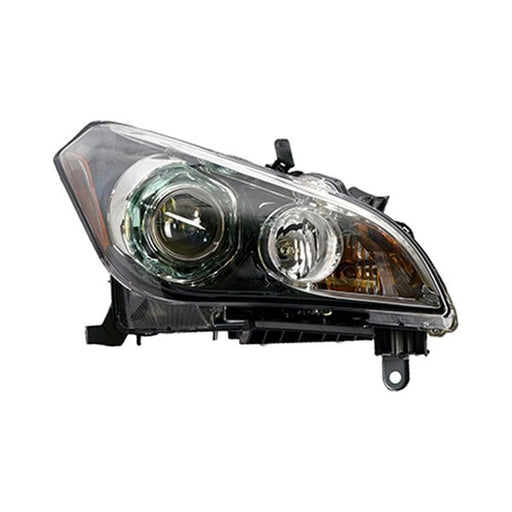 2011-2013 INFINITI M37/M56 Passenger Side Headlight Assembly Xenon W/Rear Active Steering W/O Technology Pkg Composite - IN2503155-Partify-Painted-Replacement-Body-Parts