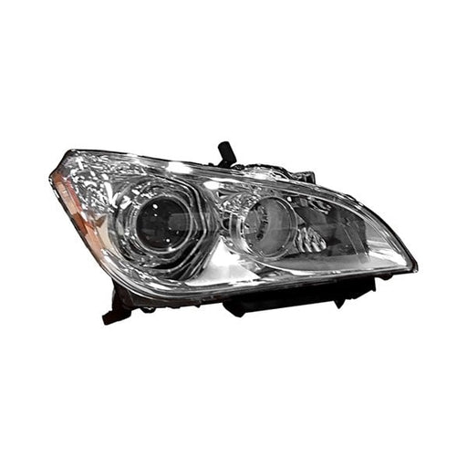 2011-2014 INFINITI M35h/M37/M56/Q70 Passenger Side Headlight Assembly W/O Technology Pkg Composite - IN2503162-Partify-Painted-Replacement-Body-Parts