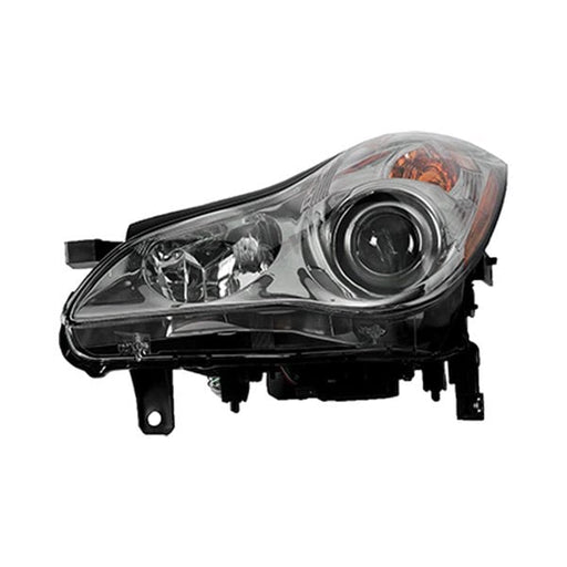2010 INFINITI EX35 Driver Side Headlight Lens Housing Xenon - IN2518114-Partify-Painted-Replacement-Body-Parts