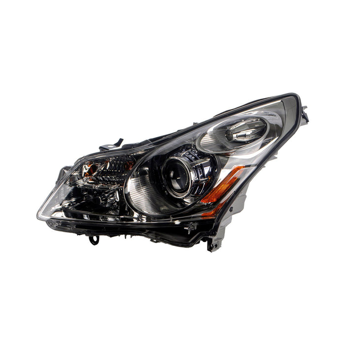 2009 INFINITI G37 Driver Side Headlight Lens Housing W/O Technology Pkg Sedan - IN2518125-Partify-Painted-Replacement-Body-Parts