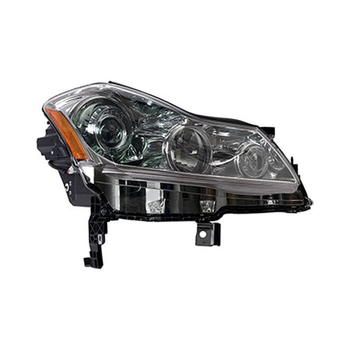 2006-2007 INFINITI M35/M45 Passenger Side Headlight Lens Housing Xenon W/O Sport Pkg - IN2519111-Partify-Painted-Replacement-Body-Parts