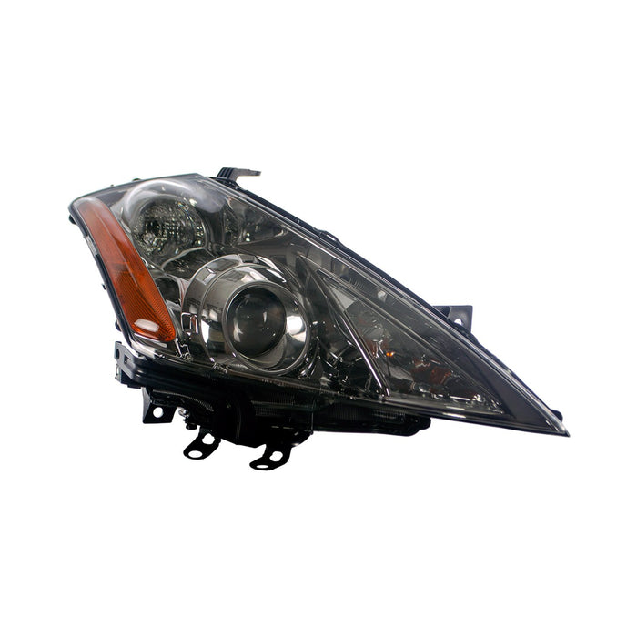 2009 INFINITI G37 Passenger Side Headlight Lens Housing W/Technology Pkg Sedan - IN2519126-Partify-Painted-Replacement-Body-Parts