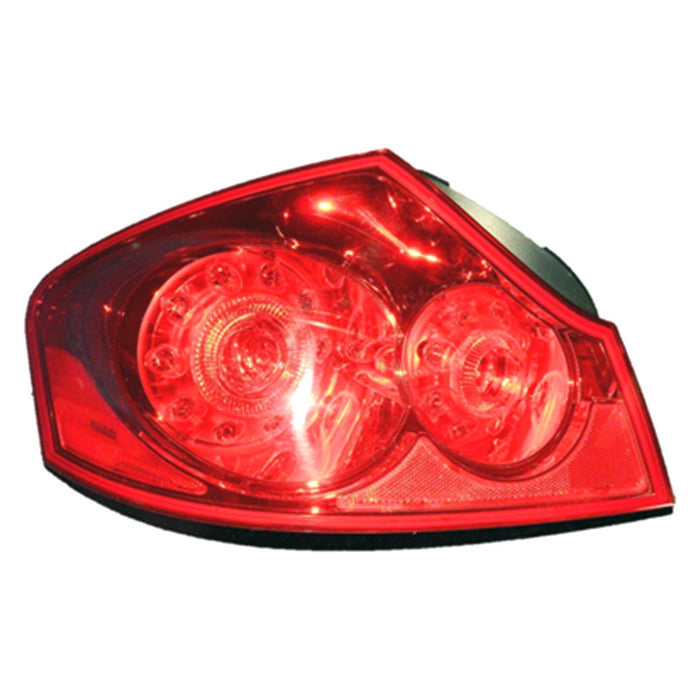 2006-2007 INFINITI G35 Passenger Side Tail Light Assembly Coupe - IN2801120-Partify-Painted-Replacement-Body-Parts