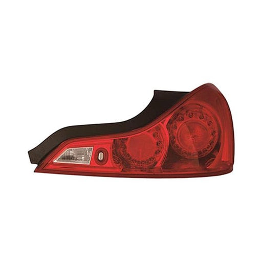 2008-2015 INFINITI G37/Q60 Passenger Side Tail Light Assembly - IN2801122-Partify-Painted-Replacement-Body-Parts