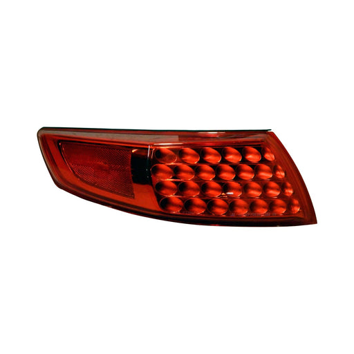 2005-2008 INFINITI FX35/FX45 Driver Side Tail Light Housing W/Dark Colors (05) Includes Lens - IN2818102-Partify-Painted-Replacement-Body-Parts