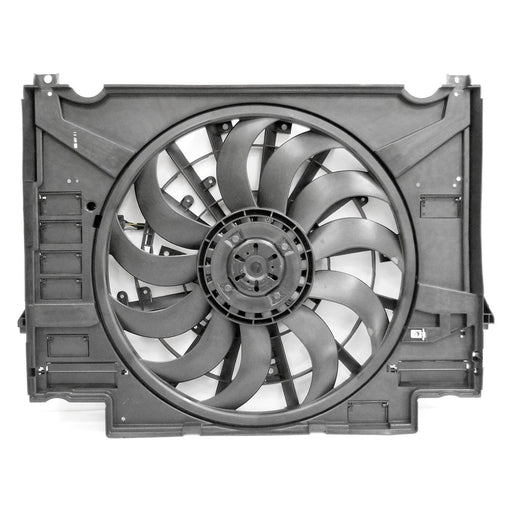 2017-2023 Jaguar F-Pace Engine Cooling Fan Assembly 650 Watt 2L L4 Turbocharged/3L L6 Turbo/Supercharged/3L V6 Supercharged - JA3115110-Partify-Painted-Replacement-Body-Parts