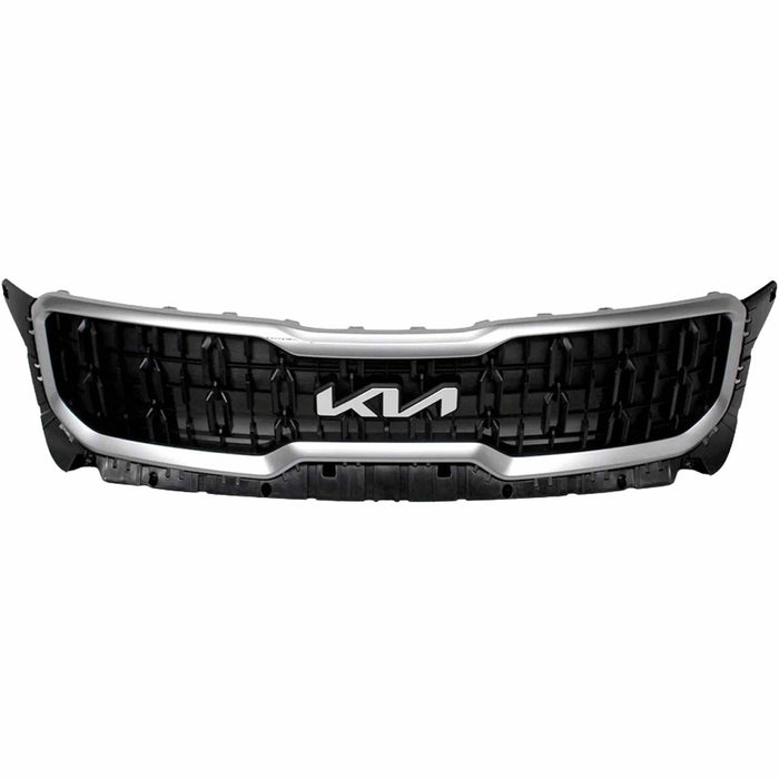 2023-2024 Kia Telluride EX/LX Grille Assembly - KI1200273-Partify-Painted-Replacement-Body-Parts