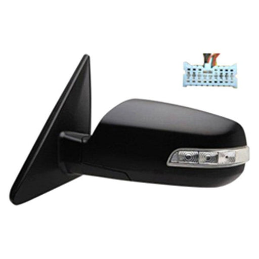 2011-2015 Kia Sorento EX/EX Luxury/LX Driver Side Door Mirror Power Heated W/O Pwr Folding W/Signal Lamp Assembly - KI1320146-Partify-Painted-Replacement-Body-Parts