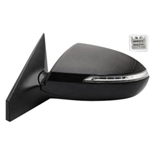 2011-2016 Kia Sportage Driver Side Door Mirror Power Non-Heated W/Signal Lamp Assembly - KI1320149-Partify-Painted-Replacement-Body-Parts