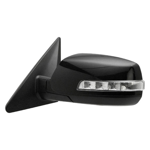 2011-2013 Kia Sorento Driver Side Door Mirror Power Heated W/Pwr Folding W/Signal Lamp Assembly - KI1320174-Partify-Painted-Replacement-Body-Parts