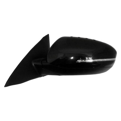 2014-2015 Kia Optima Driver Side Door Mirror Power Heated W/Signal Lamp Man-Folding Assembly - KI1320175-Partify-Painted-Replacement-Body-Parts