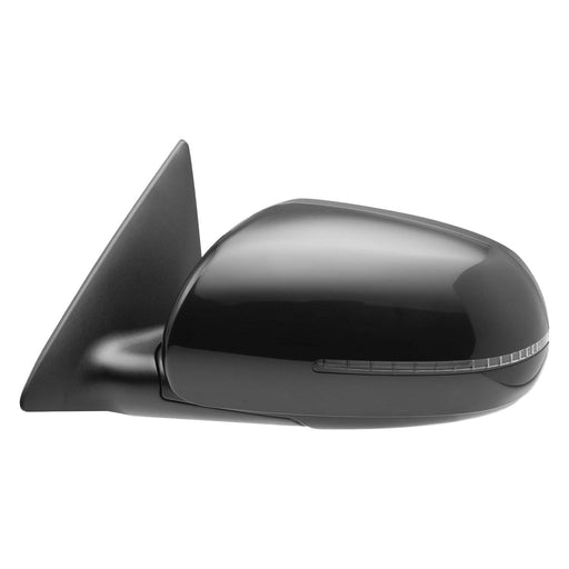 2013 Kia Forte Koup Driver Side Door Mirror Power Heated W/Signal Lamp W/Power Folding Mirrors Assembly - KI1320177-Partify-Painted-Replacement-Body-Parts