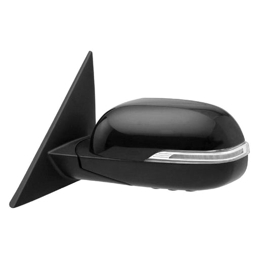 2014-2019 Kia Soul Driver Side Door Mirror Power Heated W/Signal Lamp Man-Folding Assembly - KI1320178-Partify-Painted-Replacement-Body-Parts