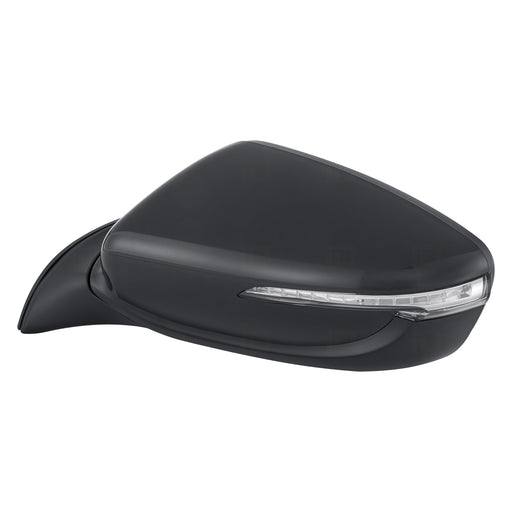 2014-2016 Kia Forte/Forte5 Driver Side Door Mirror Power Heated W/O Puddle Lamp W/Signal Lamp Pwr Folding Assembly - KI1320183-Partify-Painted-Replacement-Body-Parts