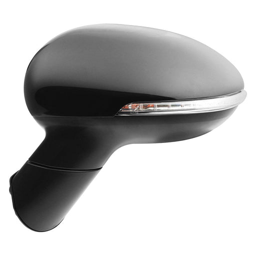 2014-2017 Kia Rio Driver Side Door Mirror From 12-16-13 W/Signal Lamp Assembly - KI1320188-Partify-Painted-Replacement-Body-Parts