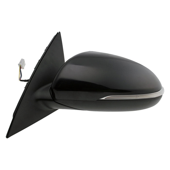 2016-2018 Kia Optima Driver Side Door Mirror Power Heated W/O Blind Spot Detection W/O Memory Assembly - KI1320201-Partify-Painted-Replacement-Body-Parts