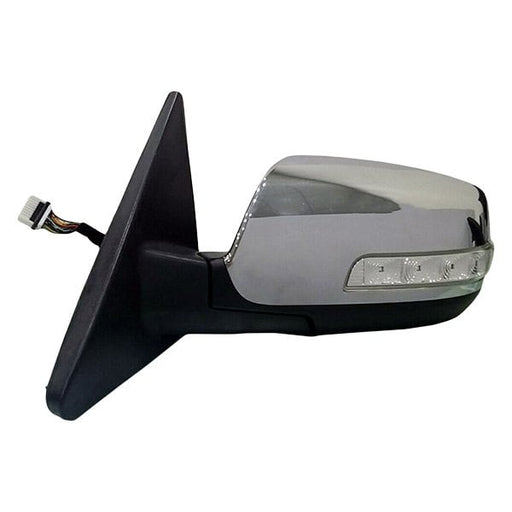 2014-2015 Kia Sorento Driver Side Door Mirror W/Blind Spot Mirror Chrome Assembly - KI1320212-Partify-Painted-Replacement-Body-Parts