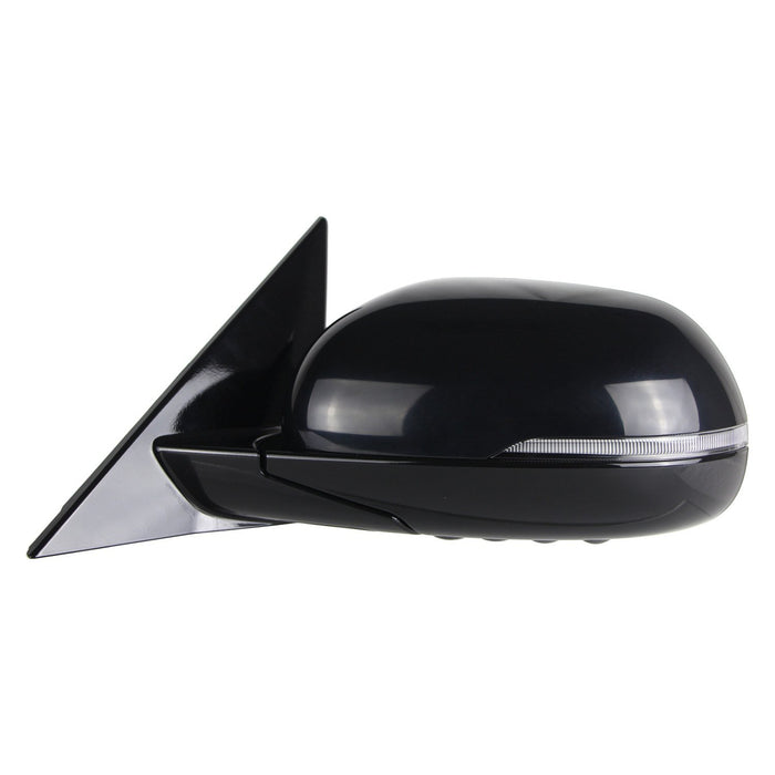 2020-2025 Kia Soul GT-Line/GT-Line Limited/GT-Line Premium/GT-Line Turbo Driver Side Door Mirror Heated W/Bsd W/Signal Lamp High Gloss Base - KI1320236-Partify-Painted-Replacement-Body-Parts