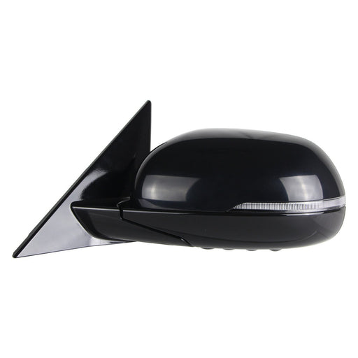 2020-2025 Kia Soul GT-Line/GT-Line Limited/GT-Line Premium/GT-Line Turbo Driver Side Door Mirror Heated W/Bsd W/Signal Lamp High Gloss Base - KI1320236-Partify-Painted-Replacement-Body-Parts