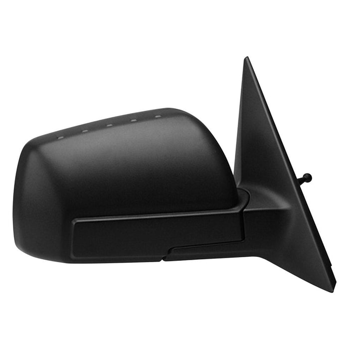 2010-2011 Kia Soul Passenger Side Door Mirror Manual Textured Assembly - KI1321141-Partify-Painted-Replacement-Body-Parts
