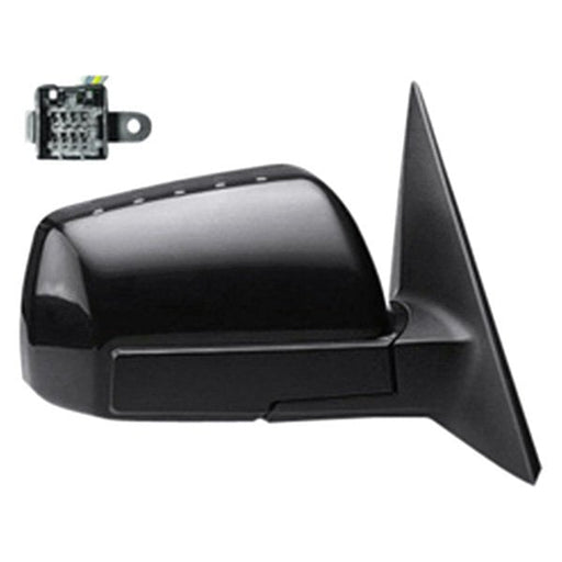 2010-2011 Kia Soul Passenger Side Door Mirror Power Non-Heated Assembly - KI1321142-Partify-Painted-Replacement-Body-Parts