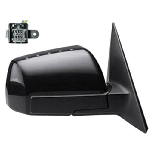 2010-2011 Kia Soul Passenger Side Door Mirror Power Heated Assembly - KI1321143-Partify-Painted-Replacement-Body-Parts