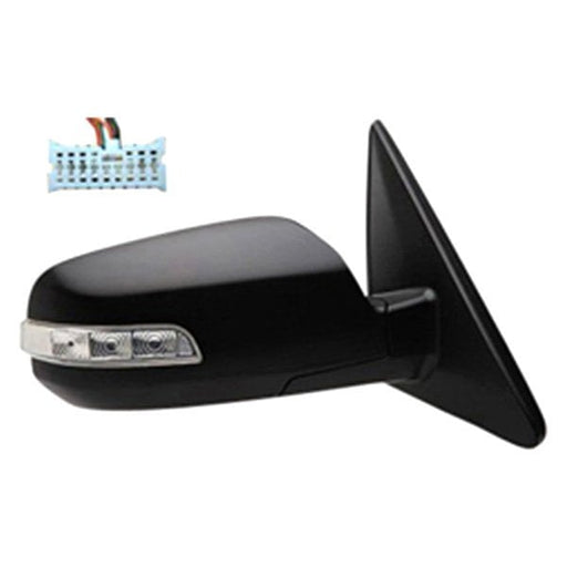 2011-2015 Kia Sorento EX/EX Luxury/LX Passenger Side Door Mirror Power Heated W/O Pwr Folding W/Signal Lamp Assembly - KI1321146-Partify-Painted-Replacement-Body-Parts