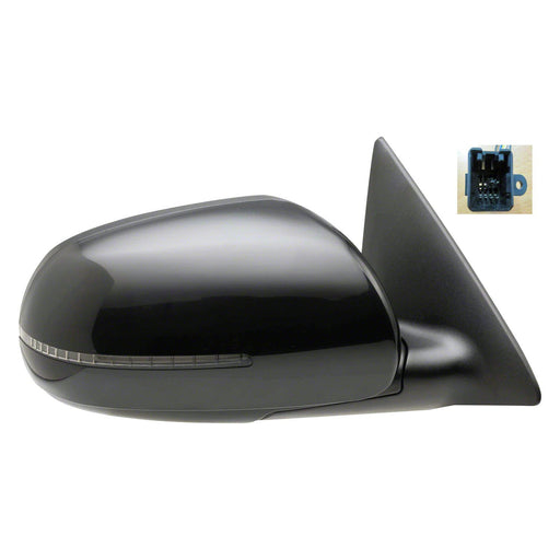 2011-2012 Kia Forte Koup Passenger Side Door Mirror Power Heated W/Signal Lamp Assembly - KI1321155-Partify-Painted-Replacement-Body-Parts