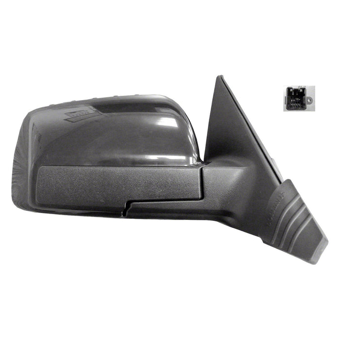 2012-2013 Kia Soul Passenger Side Door Mirror Manual Non-Heated Assembly - KI1321160-Partify-Painted-Replacement-Body-Parts