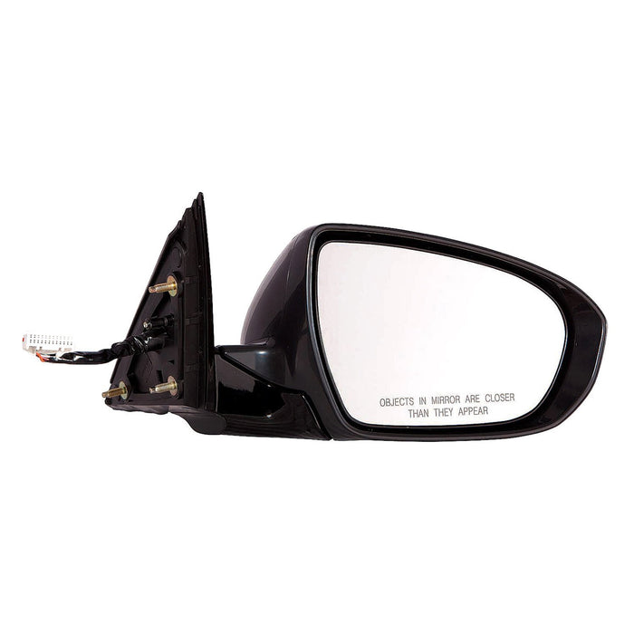 2014-2016 Kia Cadenza Passenger Side Door Mirror Heated W/S/Lamp W/P/Lamp W/Memory Adjust System W/O Blind Spot Det. Assembly - KI1321172-Partify-Painted-Replacement-Body-Parts