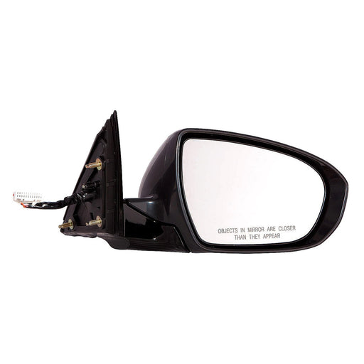 2014-2016 Kia Cadenza Passenger Side Door Mirror Heated W/S/Lamp W/P/Lamp W/Memory Adjust System W/O Blind Spot Det. Assembly - KI1321172-Partify-Painted-Replacement-Body-Parts