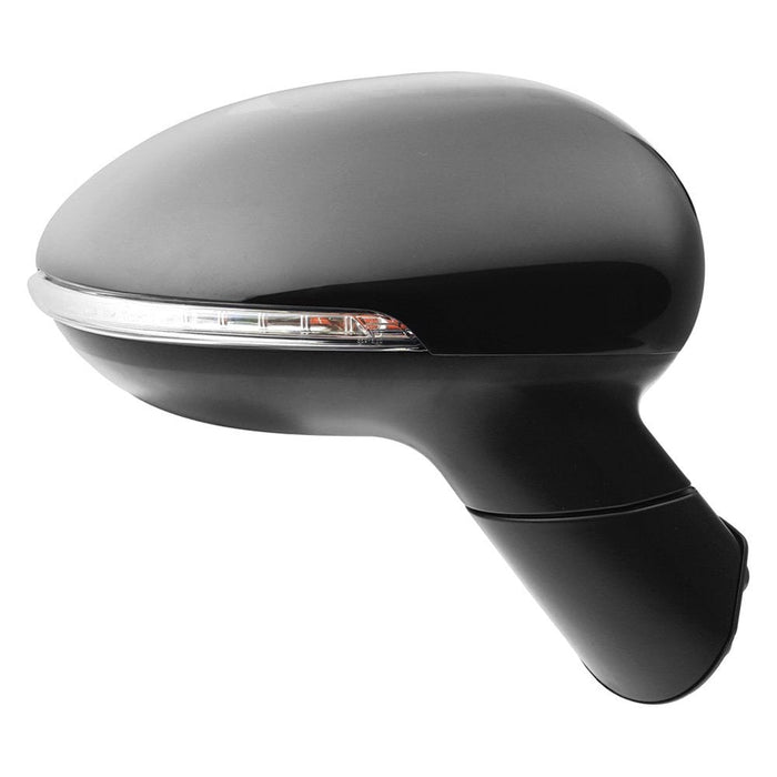 2014-2017 Kia Rio Passenger Side Door Mirror From 12-16-13 W/Signal Lamp Assembly - KI1321188-Partify-Painted-Replacement-Body-Parts