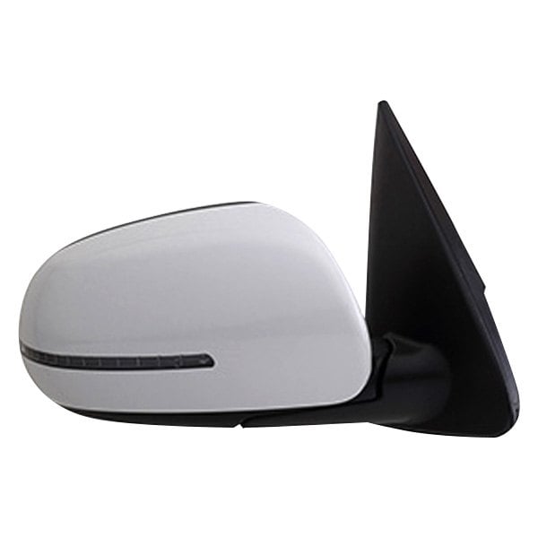 2010-2013 Kia Forte Passenger Side Door Mirror W/Signal Lamps Pwr Folding Assembly - KI1321191-Partify-Painted-Replacement-Body-Parts