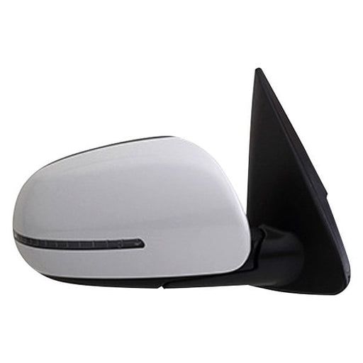 2010-2013 Kia Forte Passenger Side Door Mirror W/Signal Lamps Pwr Folding Assembly - KI1321191-Partify-Painted-Replacement-Body-Parts