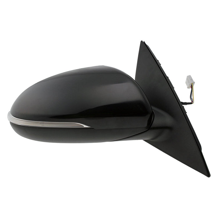 2016-2018 Kia Optima Passenger Side Door Mirror Power Heated W/O Blind Spot Detection W/O Memory Assembly - KI1321201-Partify-Painted-Replacement-Body-Parts