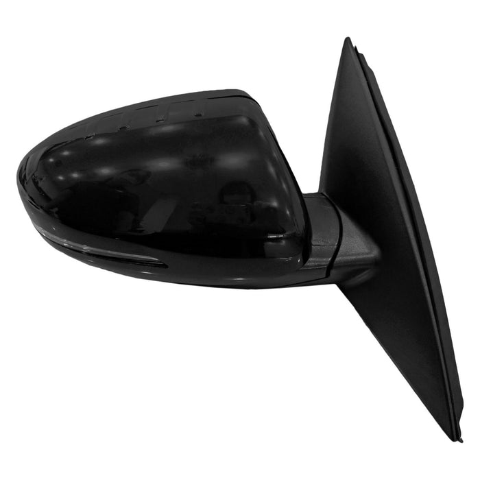2014-2015 Kia Optima Passenger Side Door Mirror Usa Built W/Signal Lamp Pwr-Folding W/Blind Spot Detection Assembly - KI1321206-Partify-Painted-Replacement-Body-Parts
