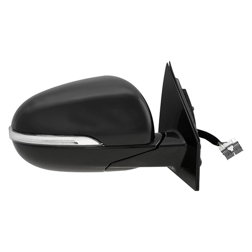 2016-2020 Kia Sorento Passenger Side Door Mirror W/O Around View Monitor Man-Folding W/O Blind Spot Detection Assembly - KI1321207-Partify-Painted-Replacement-Body-Parts
