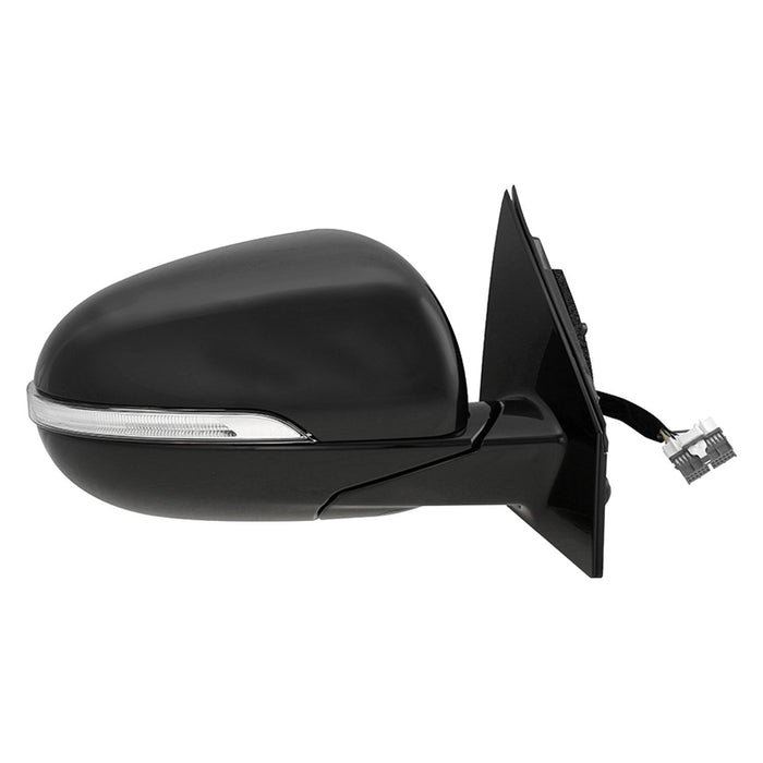 2016-2018 Kia Sorento Passenger Side Door Mirror W/O Around View Monitor W/Blis Pwr-Folding W/O Memory Assembly - KI1321209-Partify-Painted-Replacement-Body-Parts