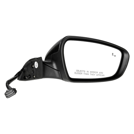 2017-2018 Kia Forte Passenger Side Door Mirror W/Blind Spot Detection W/Signal Lamp W/P/Lamp Pwr-Folding Assembly - KI1321215-Partify-Painted-Replacement-Body-Parts